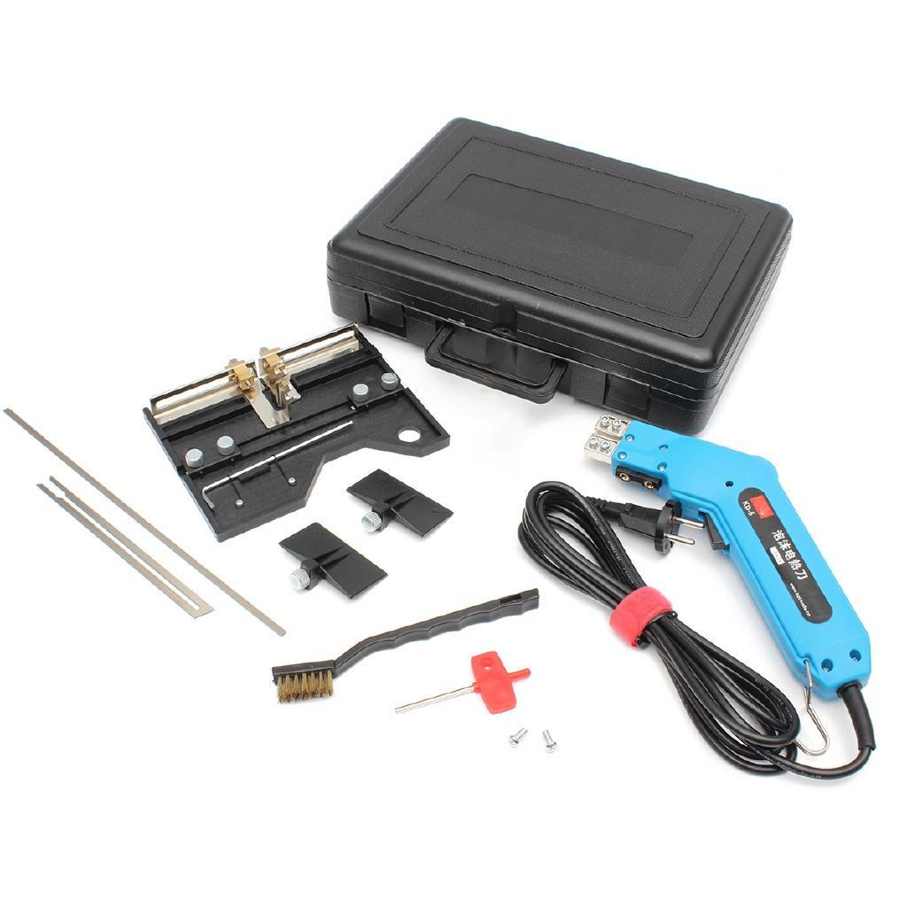 230V/110V Heating Cutter Electric Foam Carving Tool Electric Cutting Knife Blade Slottin Large Groove Electric Foam Cutting Knife