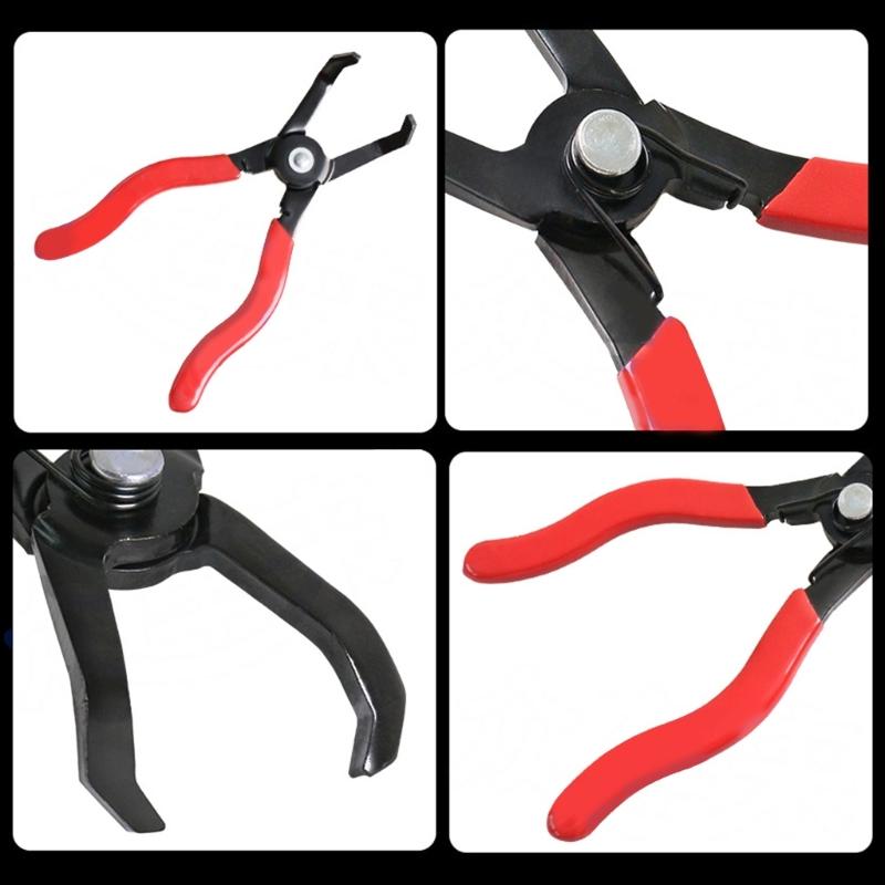 Professionelle Heavy Duty Metall-Ausdrückzange 30 Grad Druckstiftentfernerzange Druckstiftwerkzeug zur Entfernung von Befestigungselementen