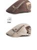 Baumwoll-Entenschnabel-Barett für Herren und Damen - Koreanische Mode Schiebermütze für Frühling/Sommer Outdoor-Reisen