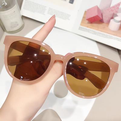 Trend Jelly Sunglasses Temperament Sunglasses Show Face Small Lenses Sunglasses