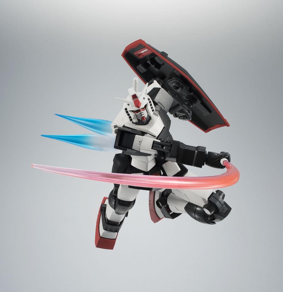 TAMASHII NATIONS ROBOT Spirits Mobile Suit Gundam Prototyp Gundam 125mm malowana ruchoma figurka [SIDE MS] RX-78-1 wer.. ANIME. Około. ABS i PCV