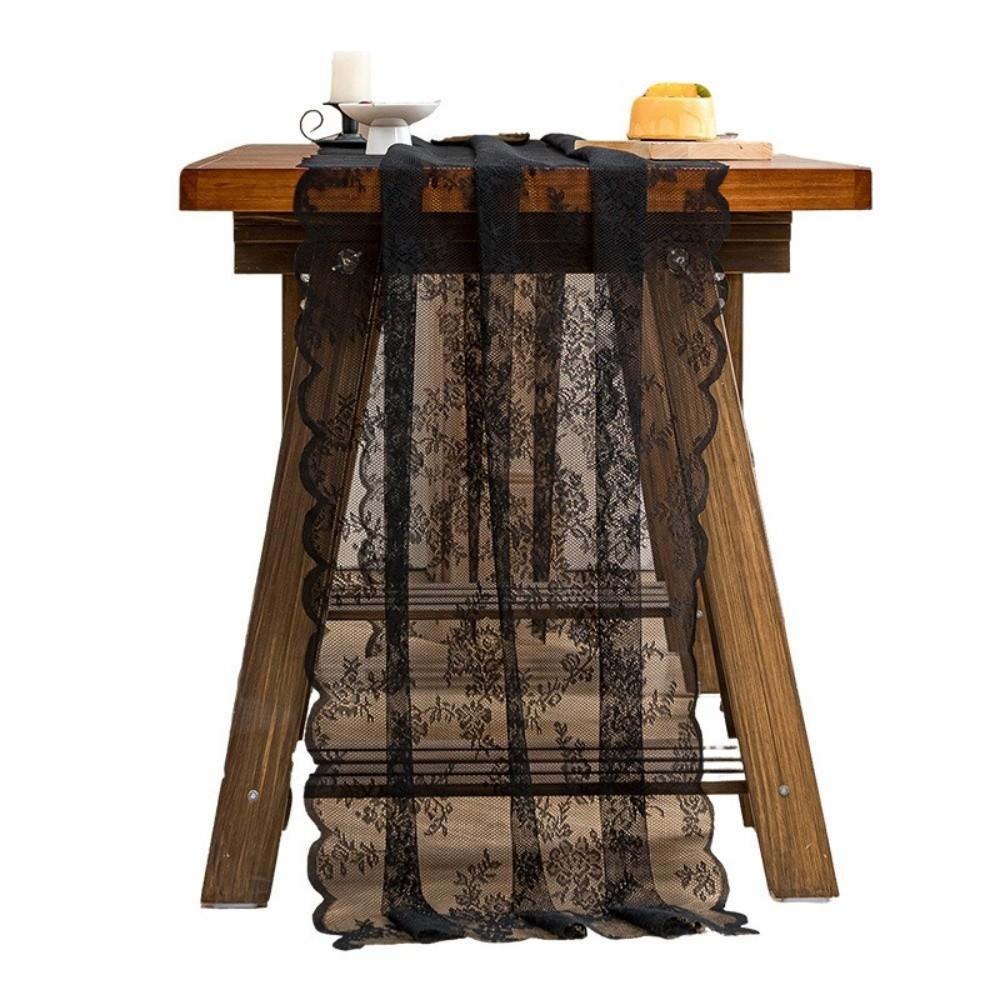 Floral Pattern Lace Table Runner Boho Table Cover New Wedding Table Decor  Wedding Dining Table