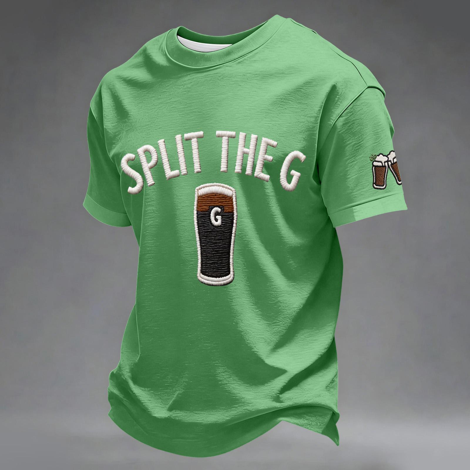 

Летняя мужская повседневная футболка с коротким рукавом, отложным воротником и пуговицами, градиентной расцветки XXL