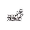 Charms Cat Pendants Heart Alloy Crafts For DIY Jewelry Making Accessories
