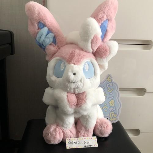 

НОВА Плюшева лялька Покемон Фува Фува Дакко Сільвеон Японія НОВИЙ Кишеньковий Монстр F/S