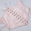 Waist Cinchers Dress With Corset Belt Mini Dress Elegant Sexy Party Daily Dresses Vacation Women Tie Up Corset Dress