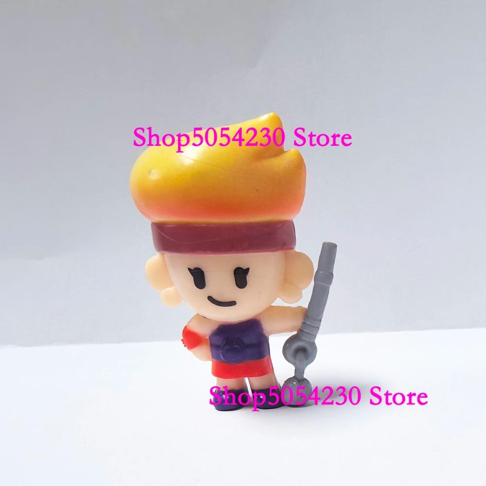 NEW Fashion Cartoon Dolls Original Model Mini Anime Figures Brawl-Stars Decoration Star-Player Collectible for Christmas Gifts