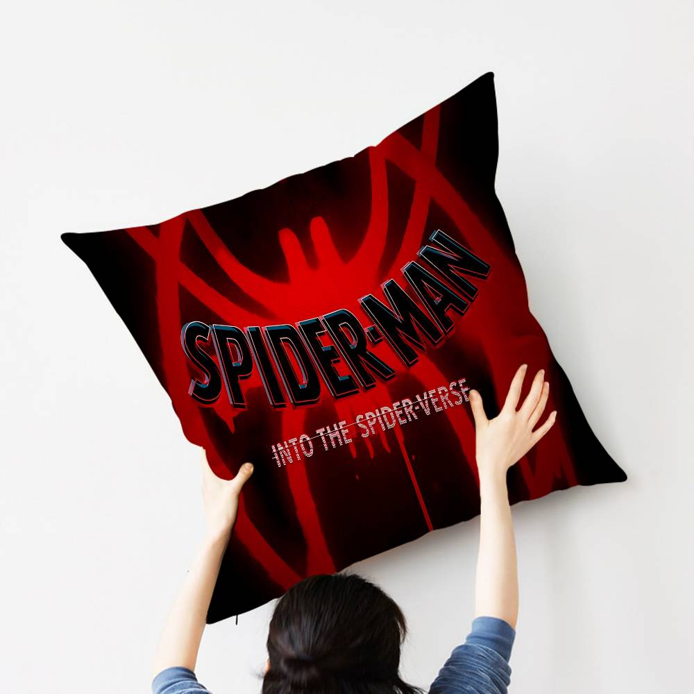 Avengers S-Superhero S-Spiderman Pillowcase toon Gift Cushion Cover Bedroom Home Sofa Chair Seat Decor pillow case