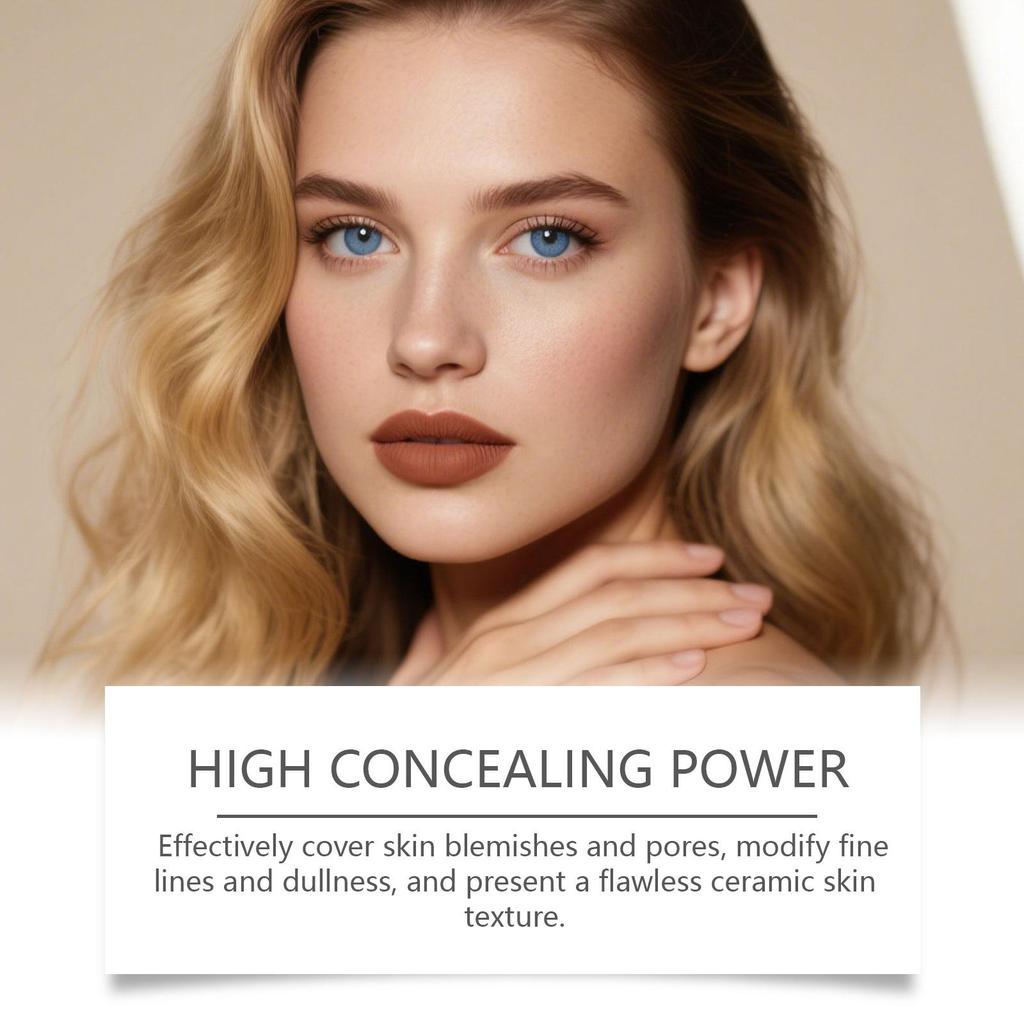 Helle und makellose Cushion-Creme, die eine natürliche Deckkraft mit einer transparenten Basis bietet.