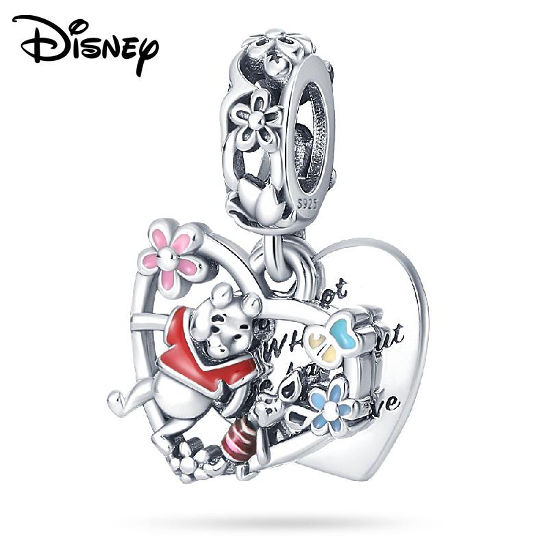 925 zilver Disney Prinses en Mickey Dumbo bedel kralen geschikt voor meisjes DIY armband geschikt voor cadeaus