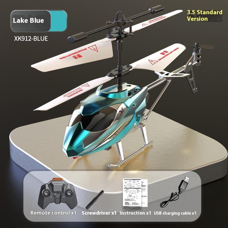 Xk913 New 3.5-Way Remote-Controlled Helicopter Usb Charging Drop Resistant And Anti-Collision Remote-Controlled Airplane Model