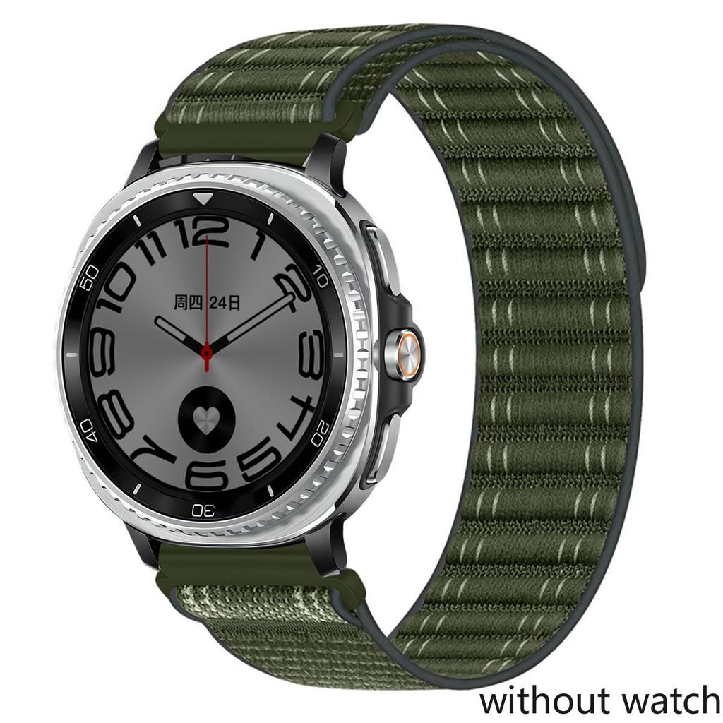 Nylon Strap For Samsung Galaxy Watch 8/8 Classic 40mm 44mm 46mm Bracelet Correa For Galaxy Watch 7Ultra-Ultra 2025 47mm Band