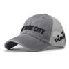 Summer Mesh Baseball Cap Women Men New York City Letters Snapback Hat Breathable Unisex Street Hip Hop Trucker Caps