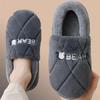 Große Größe Männer Hause Hausschuhe Winter Warme Plüsch Rutschen Paare Indoor Wohnungen Anti-slip Schlafzimmer Schuhe Frauen Herbst Pelzigen Rutschen