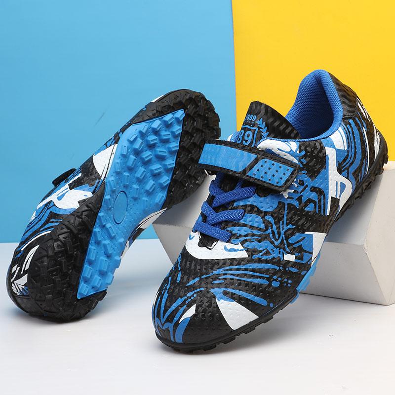 New Kid Soccer Shoes Boys TF AG Sneakers Football Boots Ultralight Professional Non-Slip Comfortable Match Sports Shoes Unisex