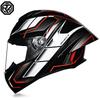 ORZ-S802 Motorcycle Helmet, DOT Men's and Women's Full Face Helmet, Personalized, Cool, All Season, Big Tail Wing Helmet