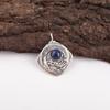 Colgante de Lapislázuli Joyería de Piedras Preciosas Hecha a Mano, Colgante de Plata de Ley 925 Sólida, Colgante de Joyería de Diseño Único