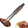 Anti-scalding 304 Stainless Steel BBQ Tongs Anti-slip Barbecue Tool Steak Clip  Home Cooking