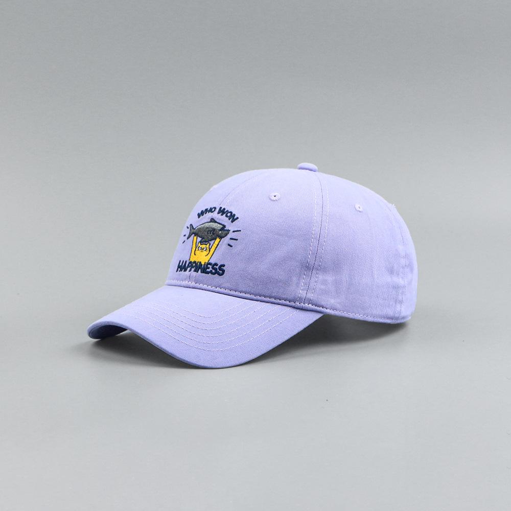 American Street Hat Baseball Cap Men Women Alphabet Cartoon Embroidery Cap Leisure Sun Protection Sunhat Summer Male Female