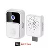 Video Doorbell 720P HD Wide Angle Security Camera, Up To 128GB Memory, 2 Way Voice Intercom Real Time Video Smart Door Bell Cameras