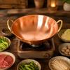 Rust-Resistant Stovetop Pot with Copper Base Food-Grade Round Stainless