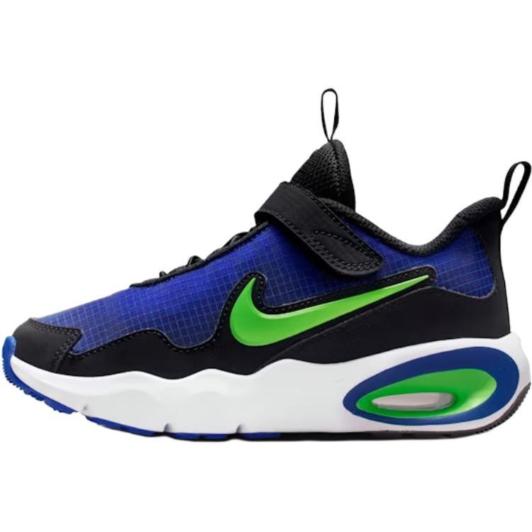 Nike Air Max Nova PS Racer Blue Black Green Strike Kids Sneakers White FN4459-400