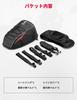 KEMIMOTO Motorcycle Seat Bag with Expandable Seat Cowl and Divider Day Trip for Silver Capacity, 7.5-9L Capacity, Style, Water-Repellent Waterproof,