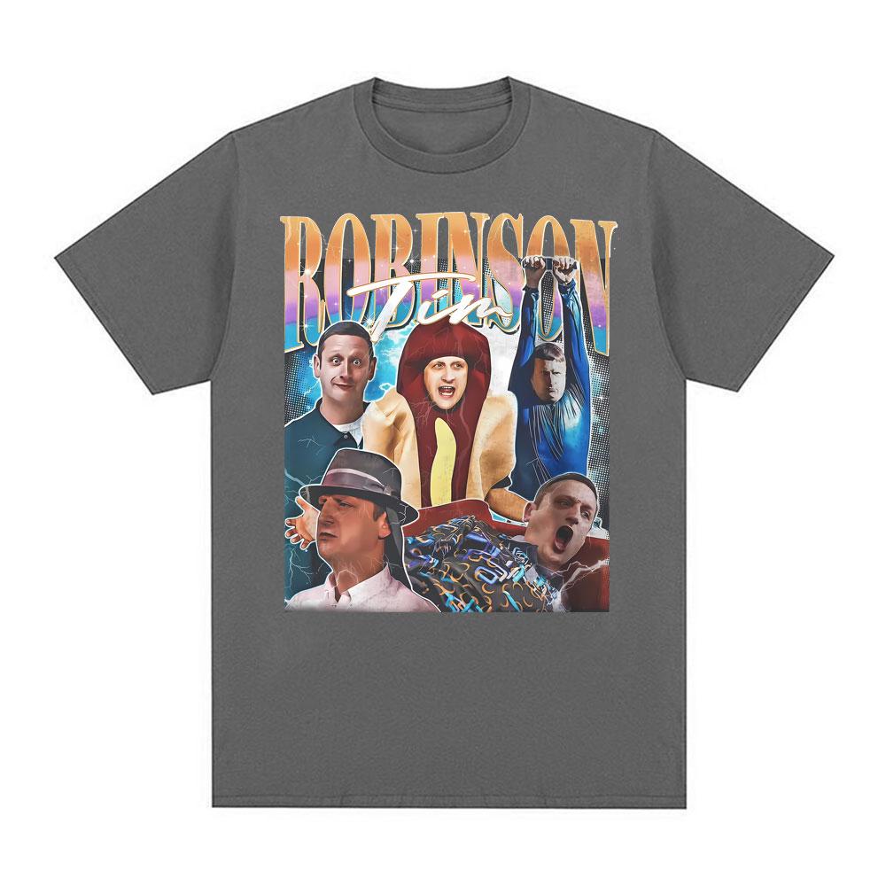 I Think You Should Leave Hot Dog Robinson T Shirts for Unisex Fashion Oversized Tshirt Tops High Quality Cotton T Shirt Streetwear