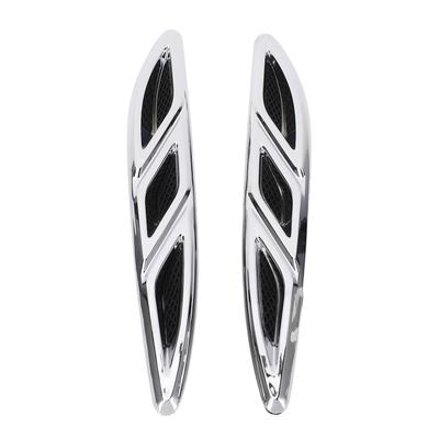 1 Paar Motorhaube Motor Entlüftungsgitter Zierleiste 20811309 Stilvoller Look Motorhaube Luftauslass Zierabdeckung für Verano 2012 bis 2016