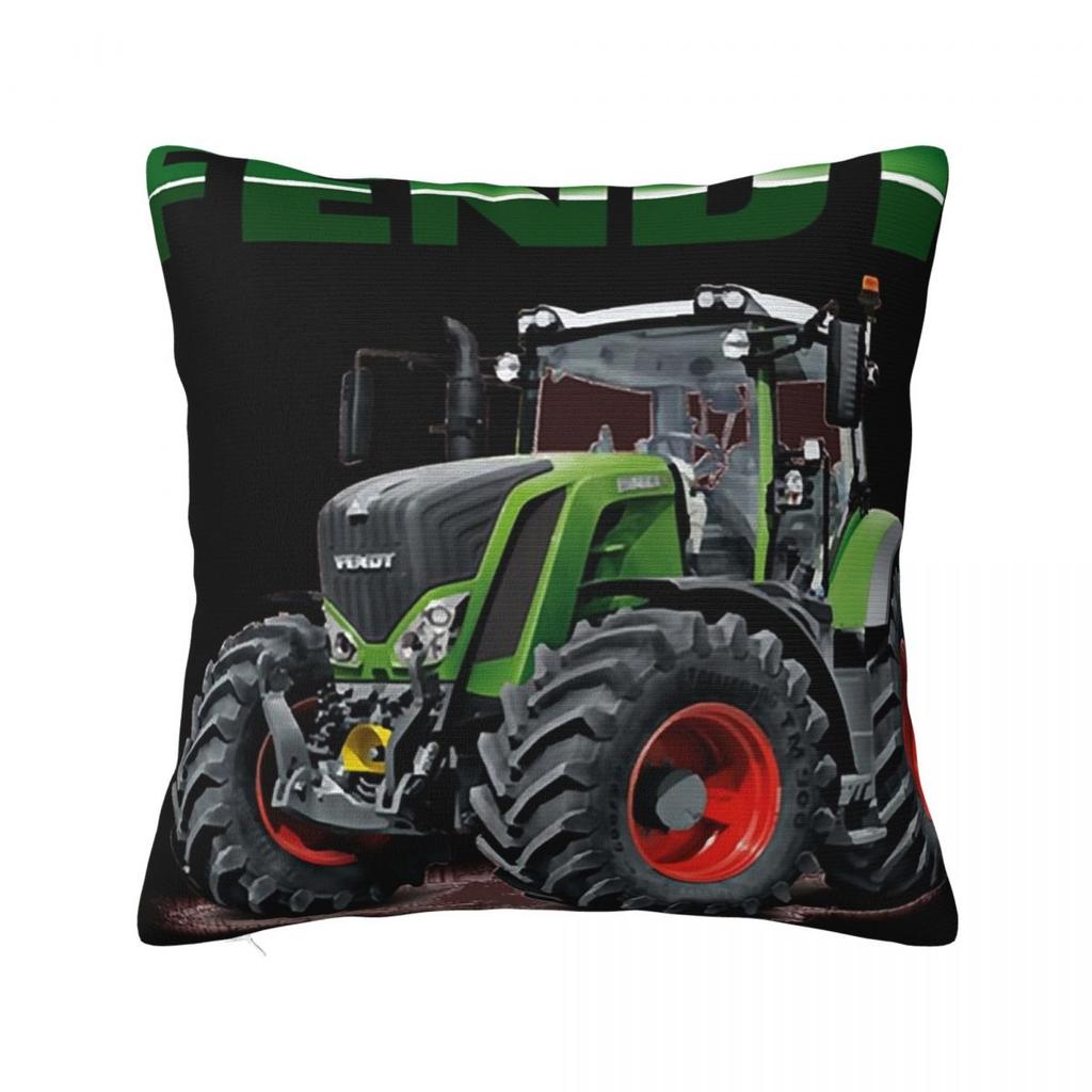 Fendt German Tractors Square Pillowcase Pillow Cover Polyester Cushion Zip Decorative Comfort Throw Pillow for Home Car