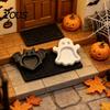 Miniature PLA Ornaments Bat Ghost Tray for Dollhouse, 3D Printed Halloween Diorama Props, Photo Props Tabletop Decor Accessories Blind Box Scene Fairy