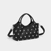 Trendy Minimalist Rivet Shoulder Bag: Versatile Vintage-Style Handbag for Women