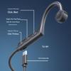 KS19 Wireless Bone Conduction Waterproof Ear-hook Earphones with Noise Cancelling