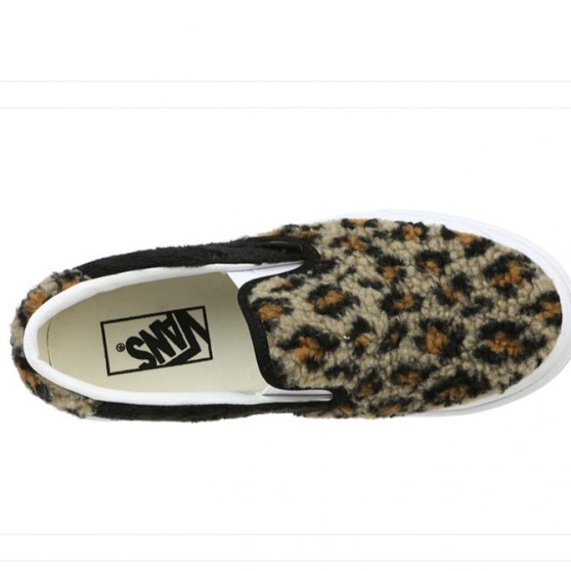Vans Leopard Sherpa Slip On 59 Vn0a38gu6bx1