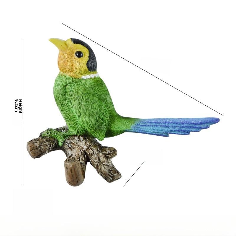 Bird Wall Hook Entryway Decor With Durable Resin Design Great For Organizing