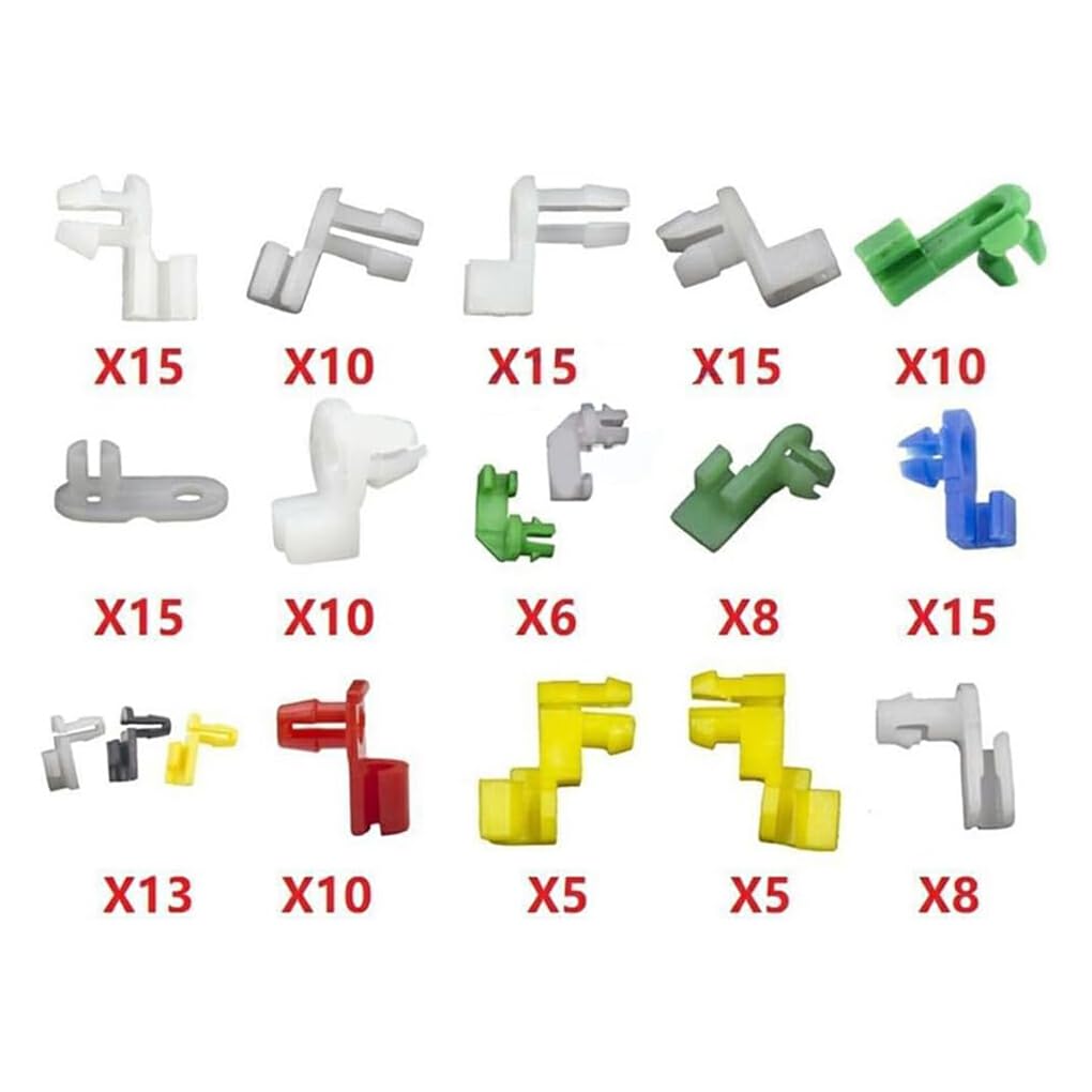eexuujkl Car Wire Clip Easy Installation Door Lock Rod Clip