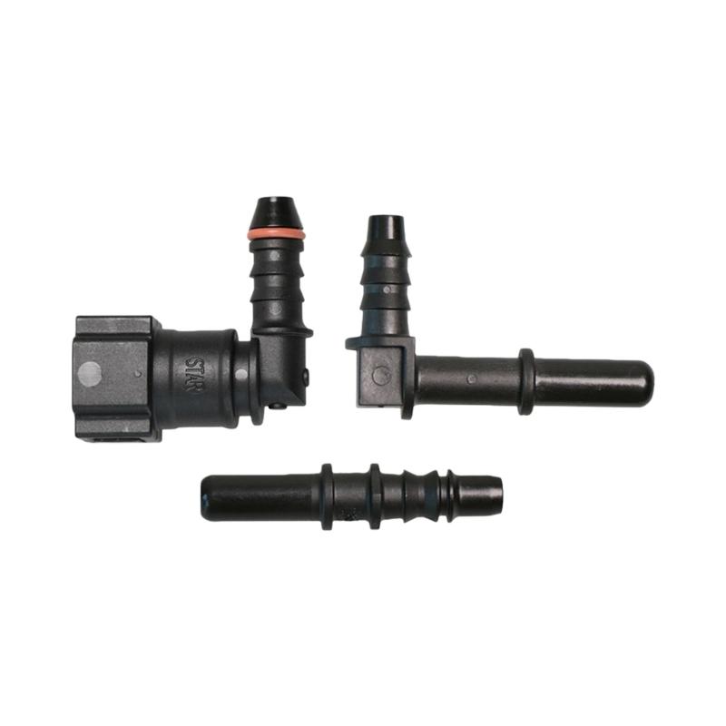 Leak Proof Fuel Line Quick Release Connector Kit for Multiple Fluid Types Fuel Line Hose Quick Install Fitting Coupler
