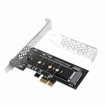Pci-e 3.0 X1 X4 zu M.2 Nvme M Key Slot Konverter Adapter mit Low-Profile-Halterung für Samsung Pm961, 960evo, Sm961, Pm951 M2 SSD