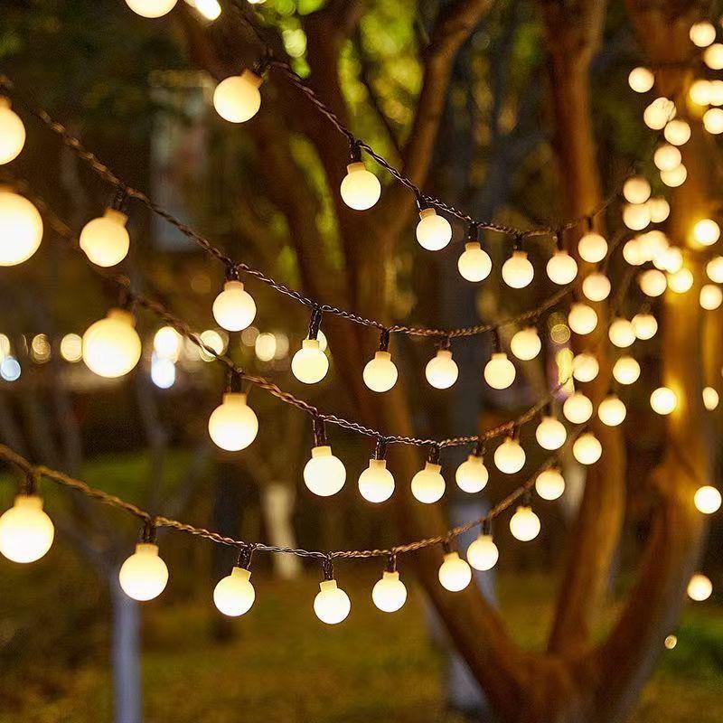 Battery Operated Christmas LED String Lights for Outdoor/Indoor Decor, Festival & Camping Atmosphere, Colorful Night Lights