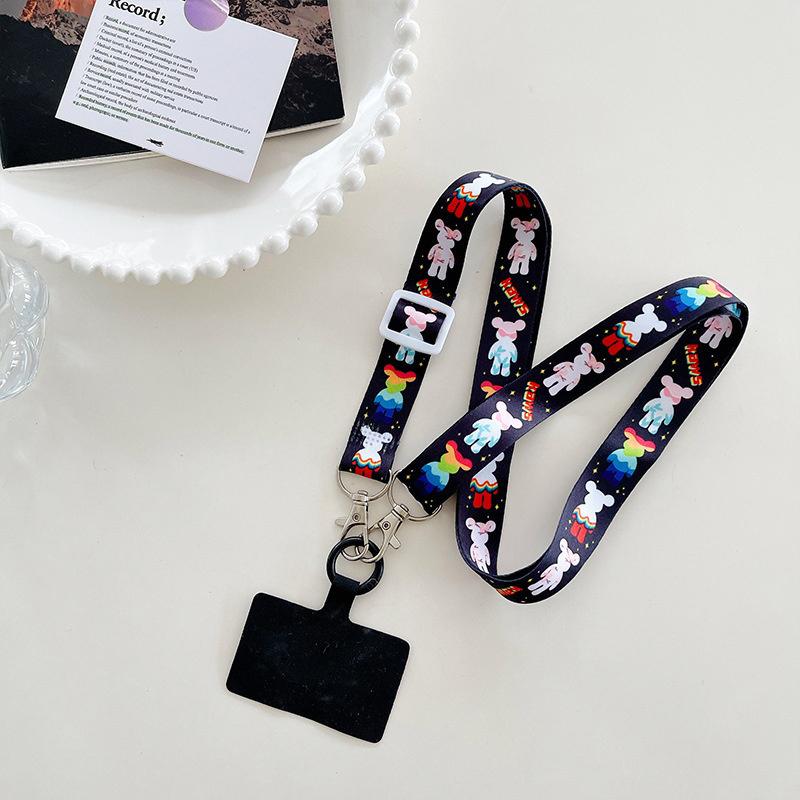 

Ремешок для телефона с рисунком Дональда Дака, устойчивый к потере, регулируемый, длинный, через плечо, шейный ремешок, подвеска для камеры для iPhone, Huawei, Xiaomi, Samsung