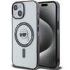 Etui Do iPhone 15 Karl Lagerfeld Karl's Head MagSafe Przezroczyste