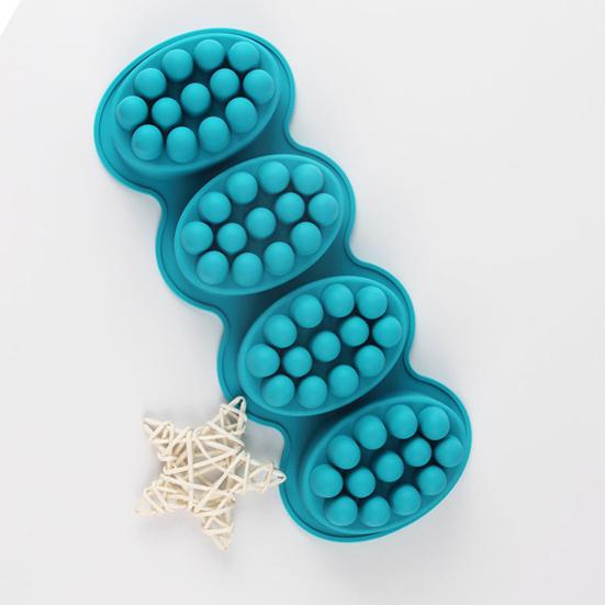 Moule à savon en silicone pour barre de massage faite à la main, brosse à cheveux, moule à savon en silicone pour soins des cheveux, moule à savon, peigne de coiffure (6