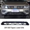 Fits 2017-2021 Tiguan L Lower Middle Grille Fog Light Frame Front Bumper Ventilation Cover