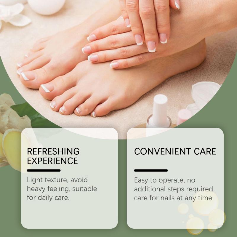 Ginger Nail Care Gentle Nourish Clean Dry Cuticle For Hand Foot Nails Nail Surface Moisturizing Gentle Serum