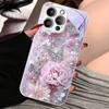 Glass Case For iPhone 16e 16 Pro Max Tempered Glass Fashion Cases For iPhone 11 Pro 12 13 Mini 14 15 Plus Hard PC Phone Cover