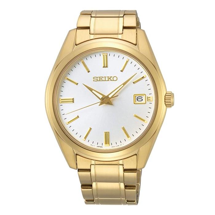 Seiko Watch SUR314P1 Quartz Gold Men's