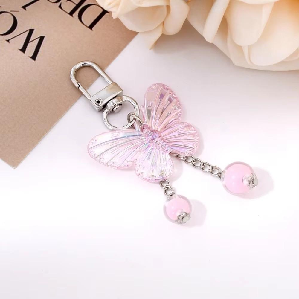 24/30 Stück Schmetterling Anhänger Schmetterling Schlüsselanhänger Geschenk Set Quaste Rosa Schmetterling Schlüsselanhänger Hochzeitsgeschenke