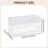 1:24 Clear Acrylic Display Case Countertop Box Stackable Transparent Protection Storage