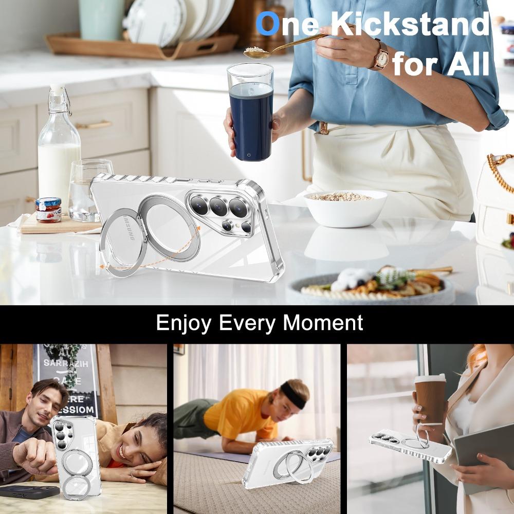 High Quality Magnetic 360°Rotating Ring Holder Case For Samsung Galaxy S26 Ultra S26Plus Anti-Slip Anti-Drop Protection Cover