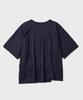 HOOVES Vertical Henley Neck Short Sleeve T-Shirt [Navy]
